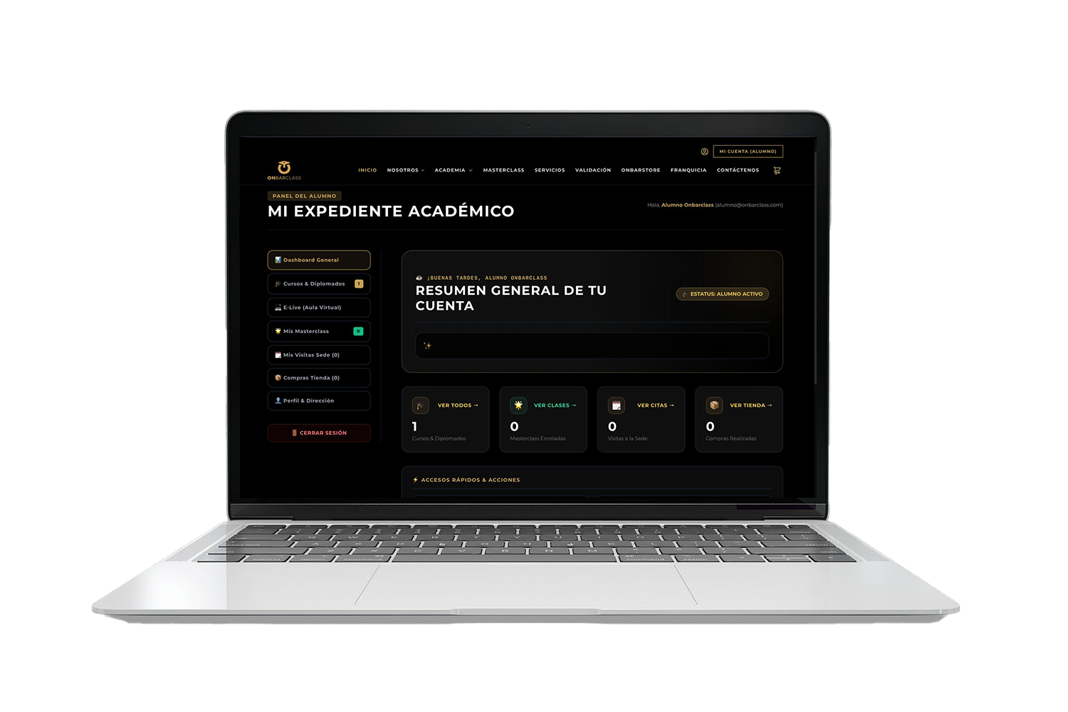 Campus Virtual OnbarClass